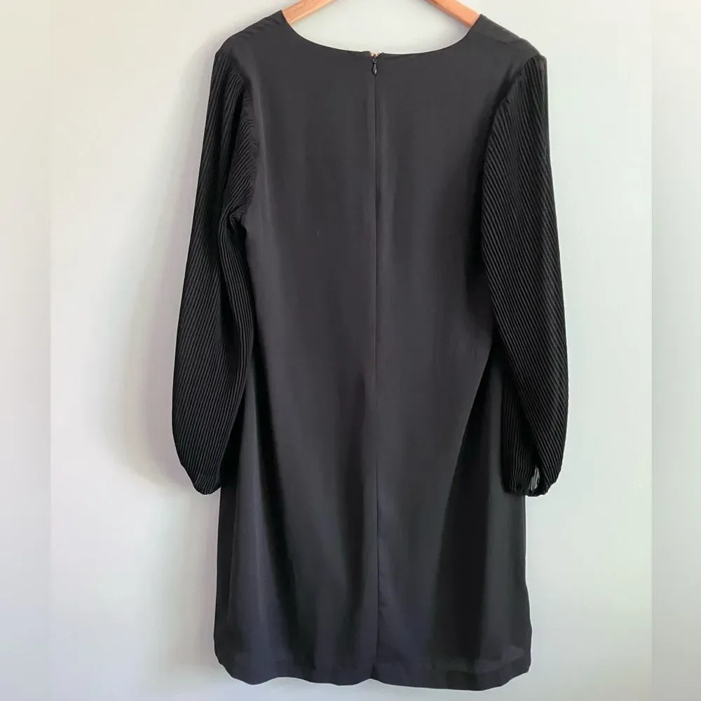 SAM EDELMAN Black Shift Dress Size 10 - Picture 4 of 11